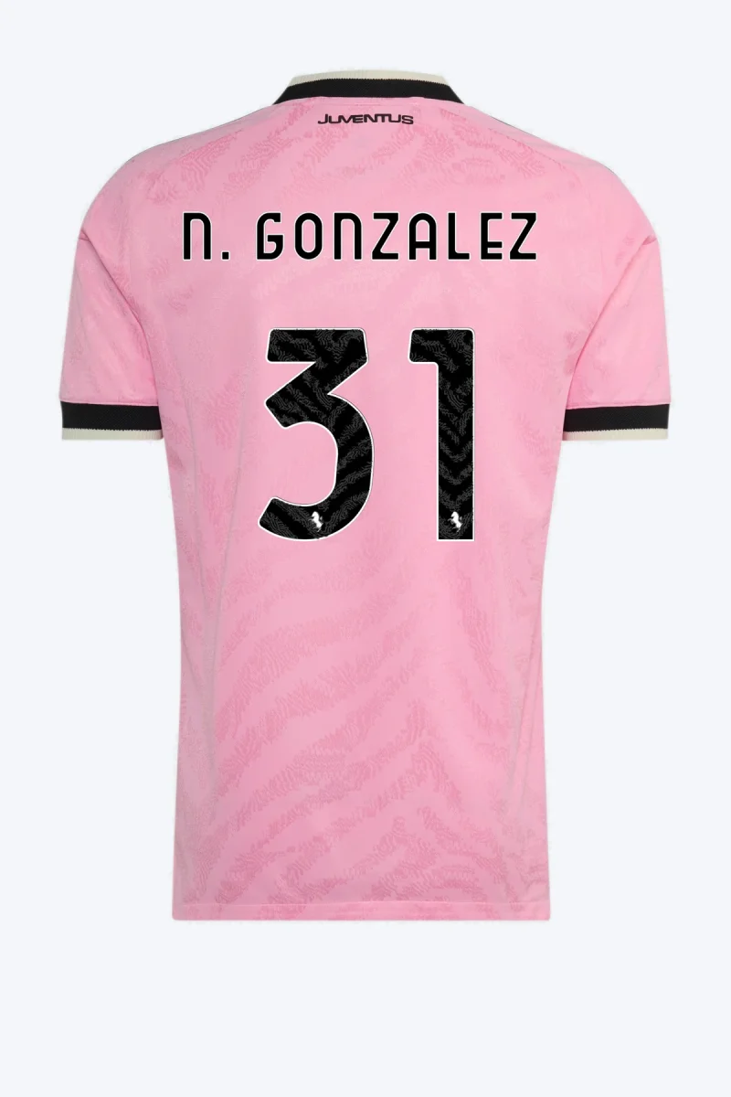 N. Gonzalez 31 Voetbalshirt - Juventus 26/27 Uit Authentic