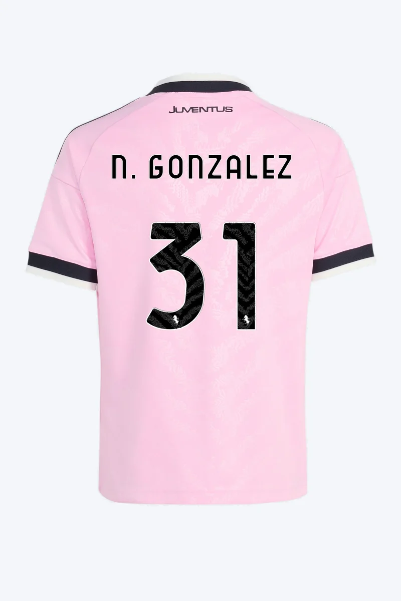 N. Gonzalez 31 Voetbalshirt - Juventus 26/27 Uit Kids