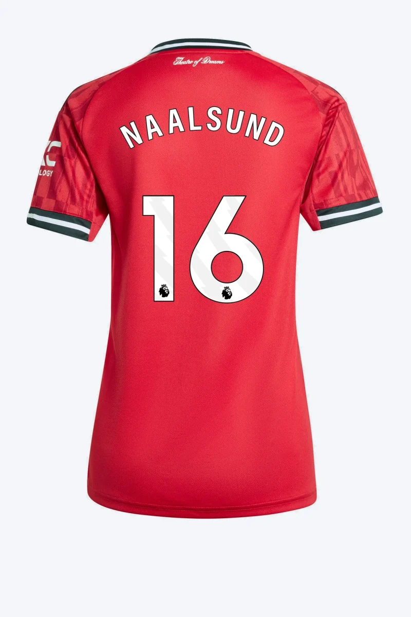 Naalsund 16 Voetbalshirt - Manchester United 25/26 Thuis