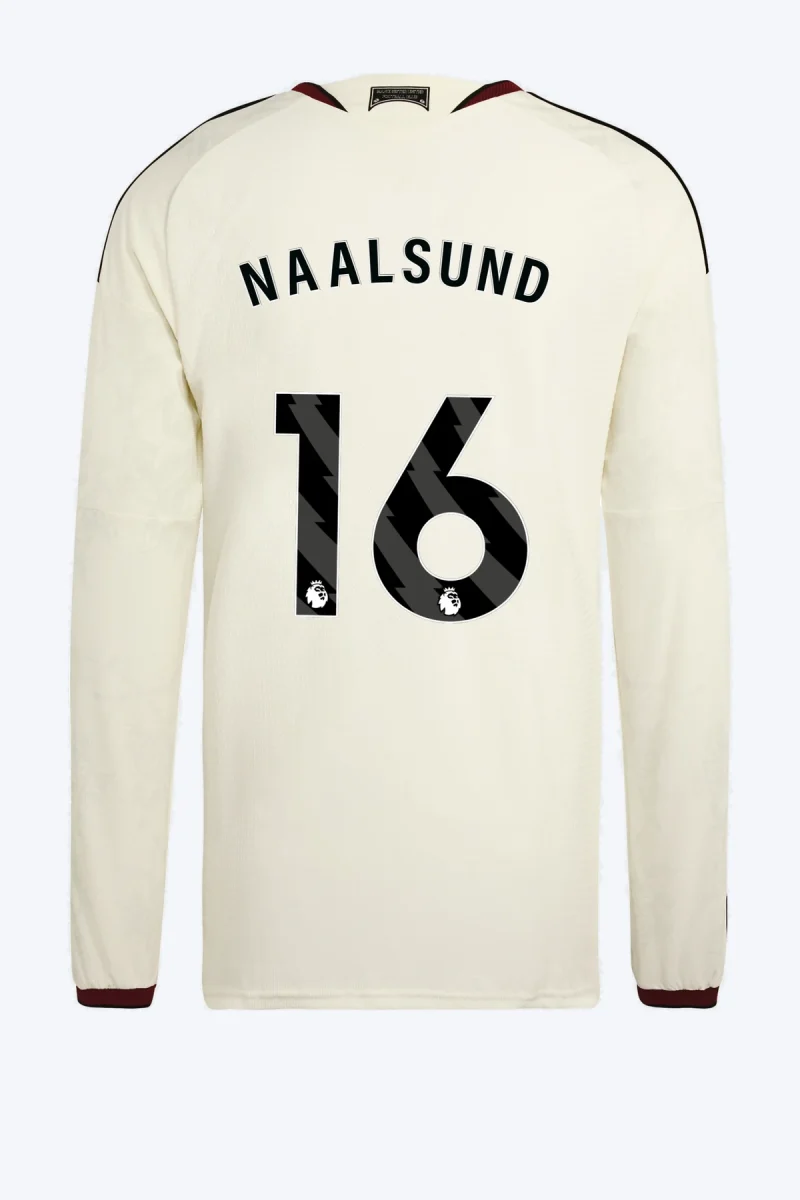Naalsund 16 Voetbalshirt - Manchester United 26/27 Derde Authentic Longsleeve