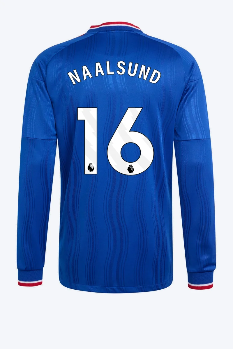 Naalsund 16 Voetbalshirt - Manchester United 26/27 Uit Authentic Longsleeve