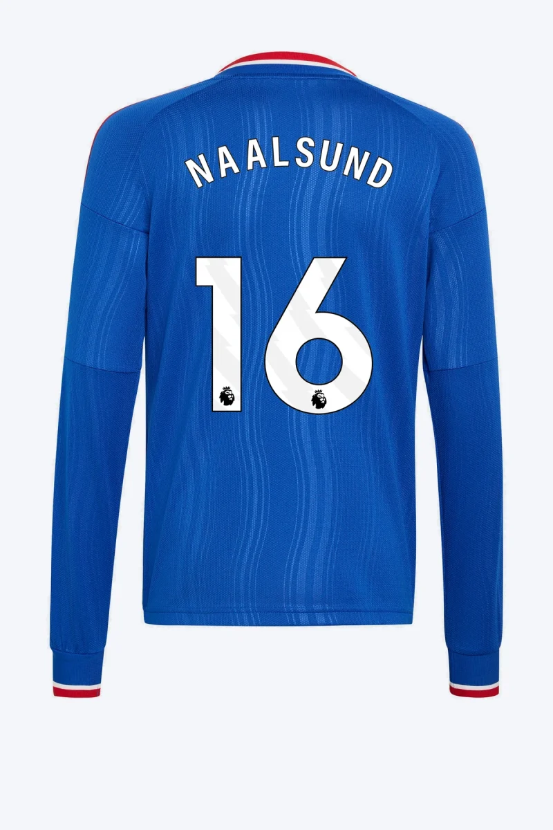 Naalsund 16 Voetbalshirt - Manchester United 26/27 Uit Kids Longsleeve