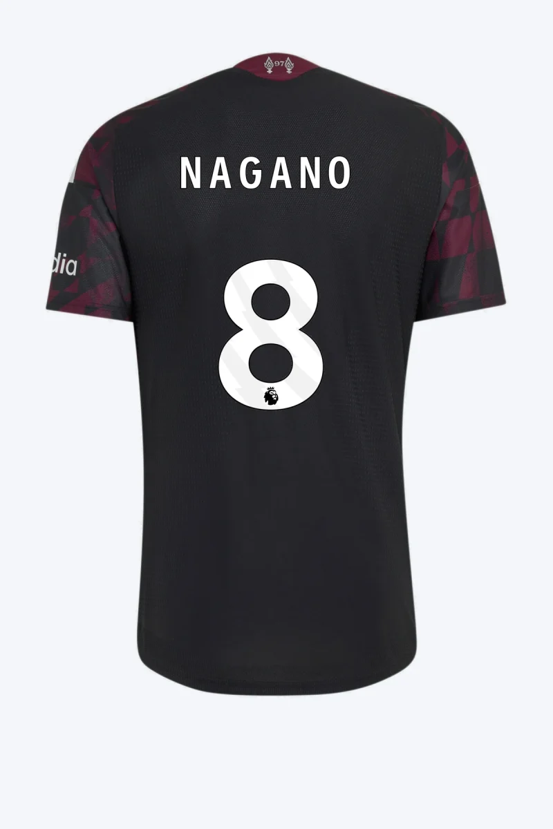 Nagano 8 Voetbalshirt - Liverpool FC 26/27 Derde Authentic