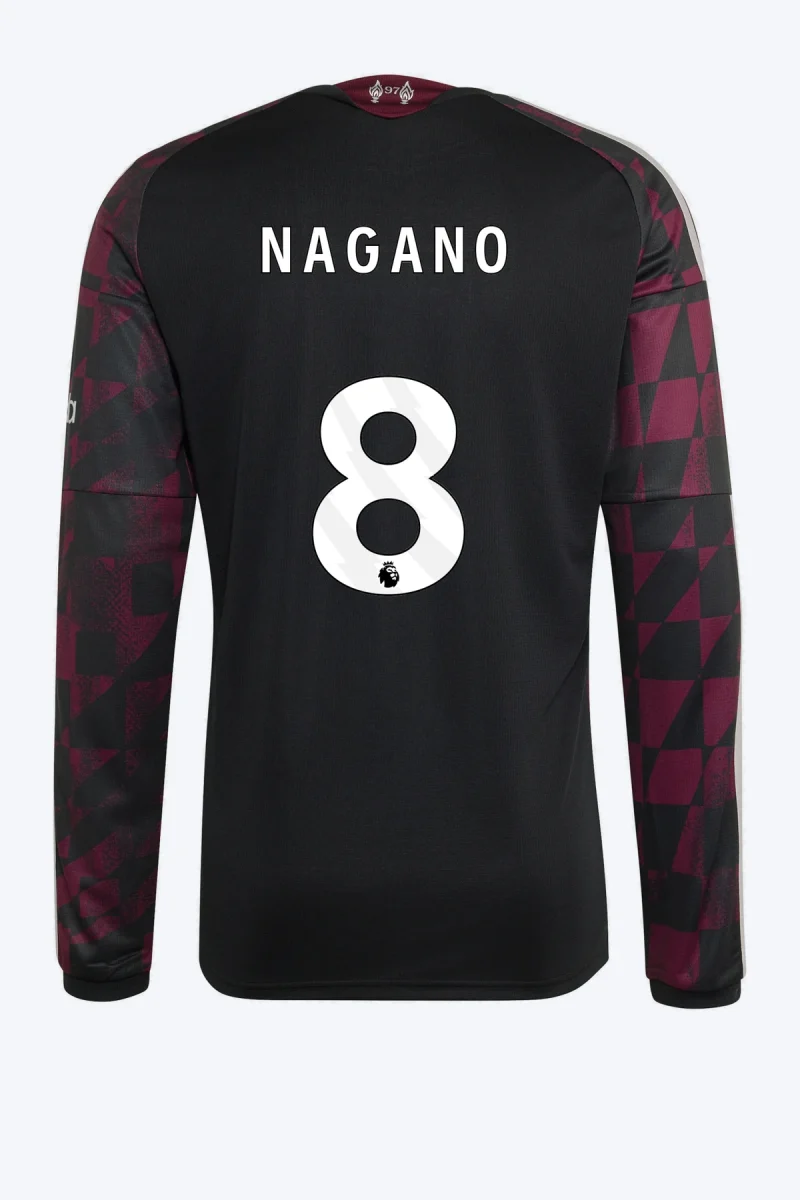 Nagano 8 Voetbalshirt - Liverpool FC 26/27 Derde Longsleeve