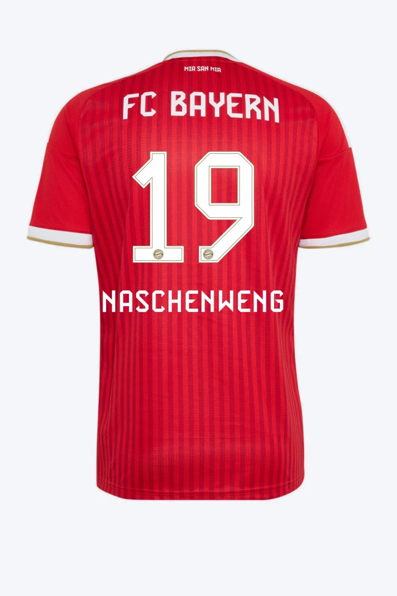 Naschenweng 19 Voetbalshirt - FC Bayern 26/27 Thuis Dames Team