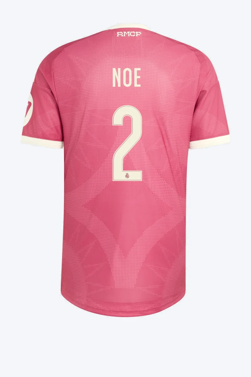Noe 2 Voetbalshirt - Real Madrid 26/27 Derde Authentic