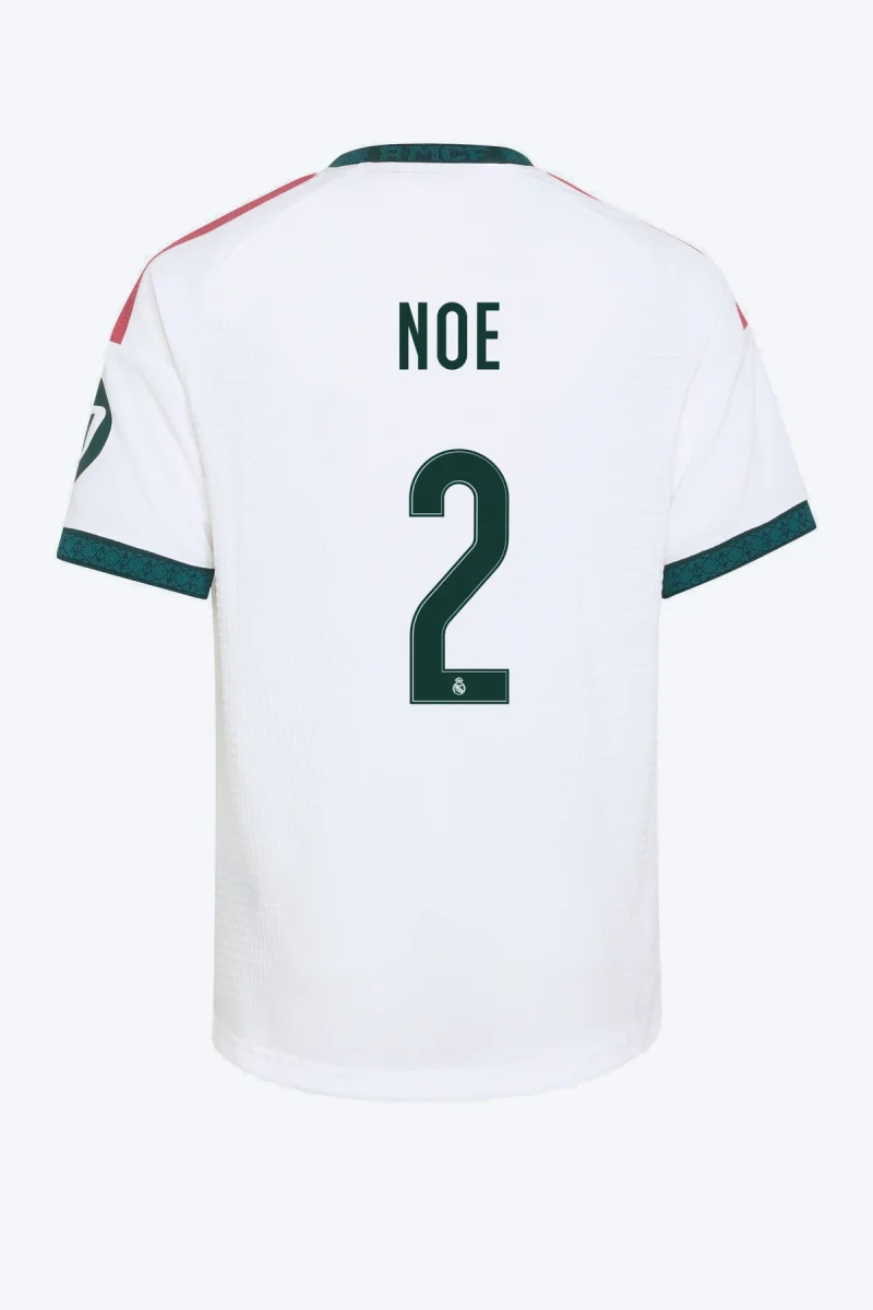Noe 2 Voetbalshirt - Real Madrid 26/27 Thuis Authentic Kids