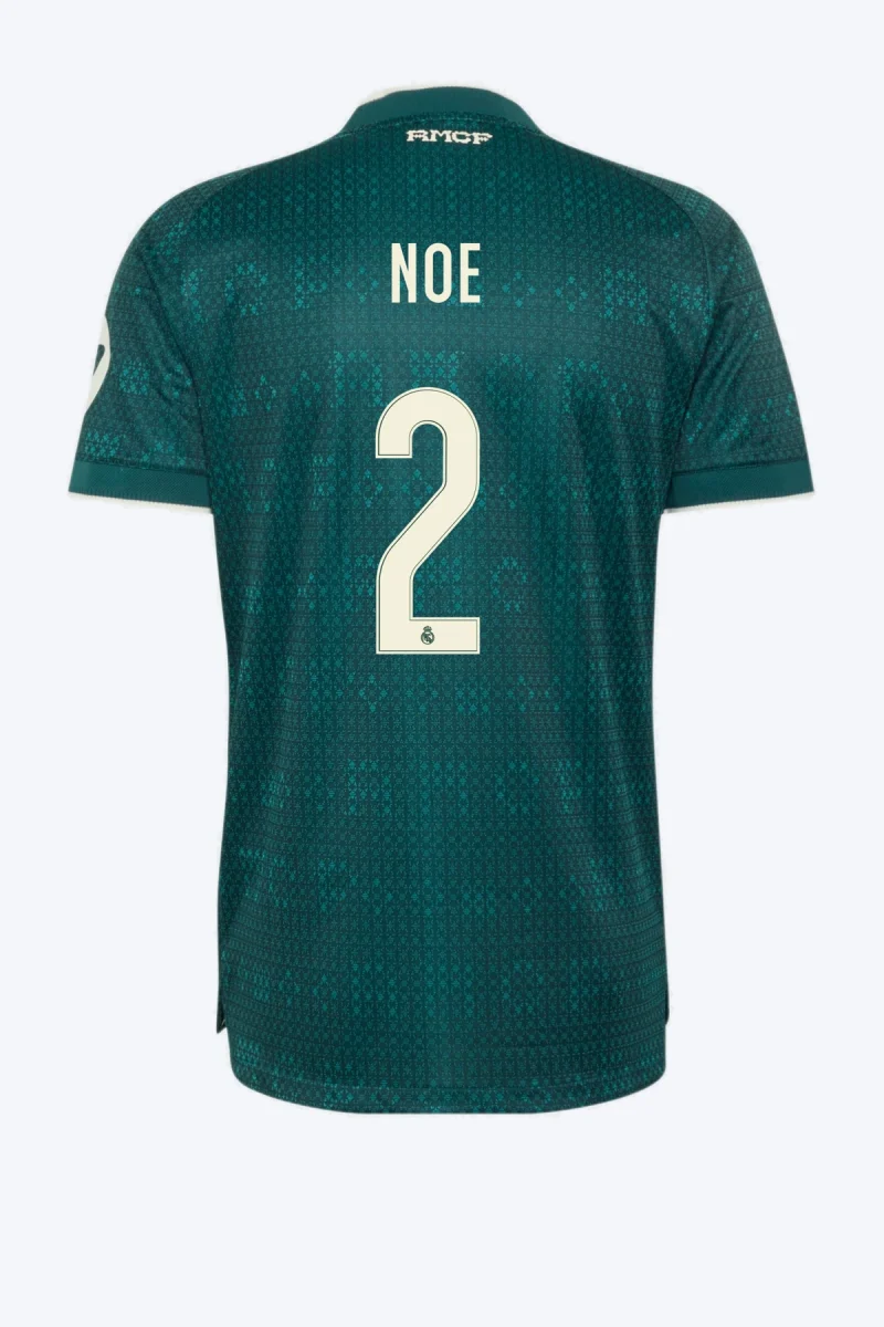 Noe 2 Voetbalshirt - Real Madrid 26/27 Uit Authentic