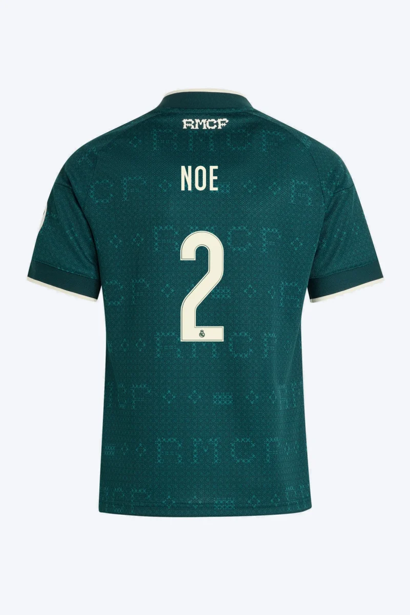 Noe 2 Voetbalshirt - Real Madrid 26/27 Uit Kids