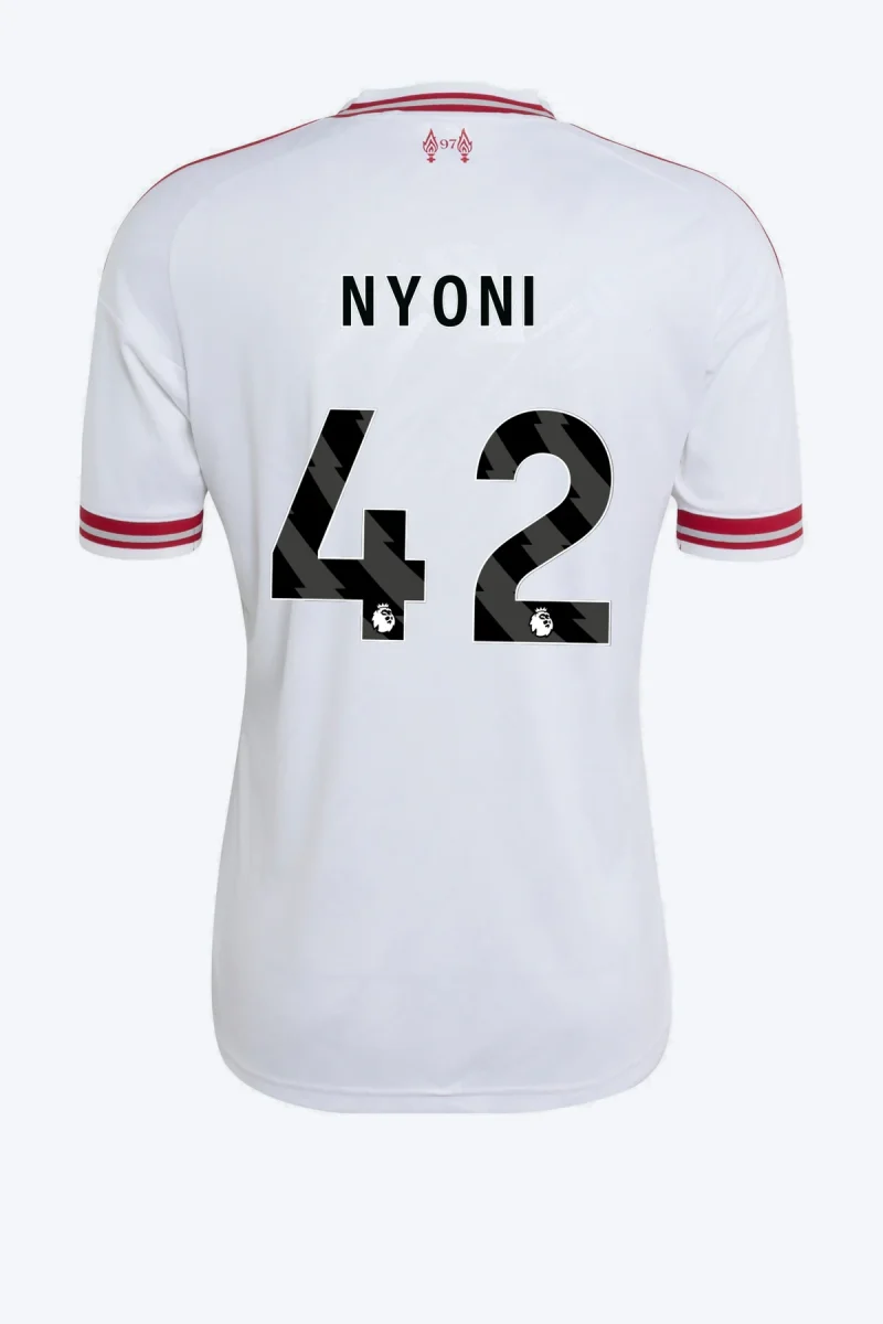 Nyoni 42 Voetbalshirt - Liverpool FC 26/27 Uit
