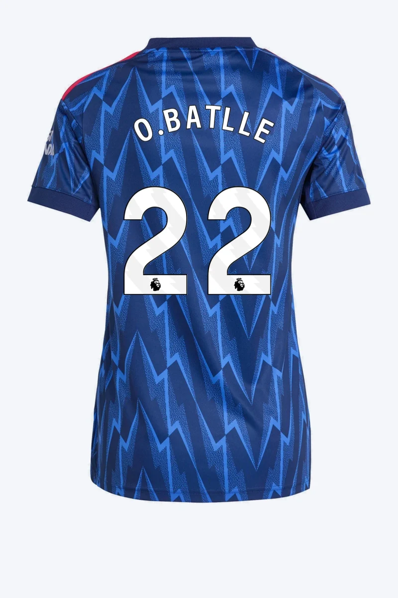 O. Batlle 22 Voetbalshirt - Arsenal 25/26 Uit