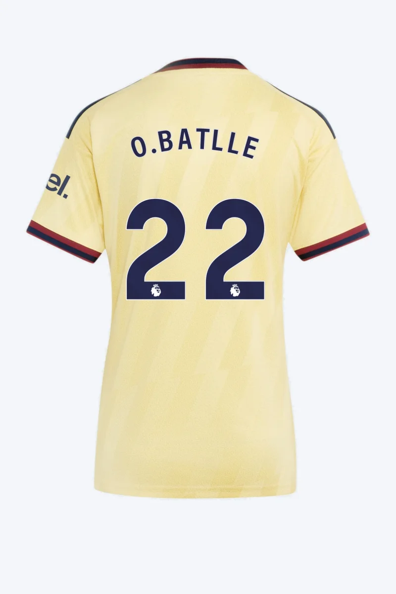 O. Batlle 22 Voetbalshirt - Arsenal FC 26/27 Derde