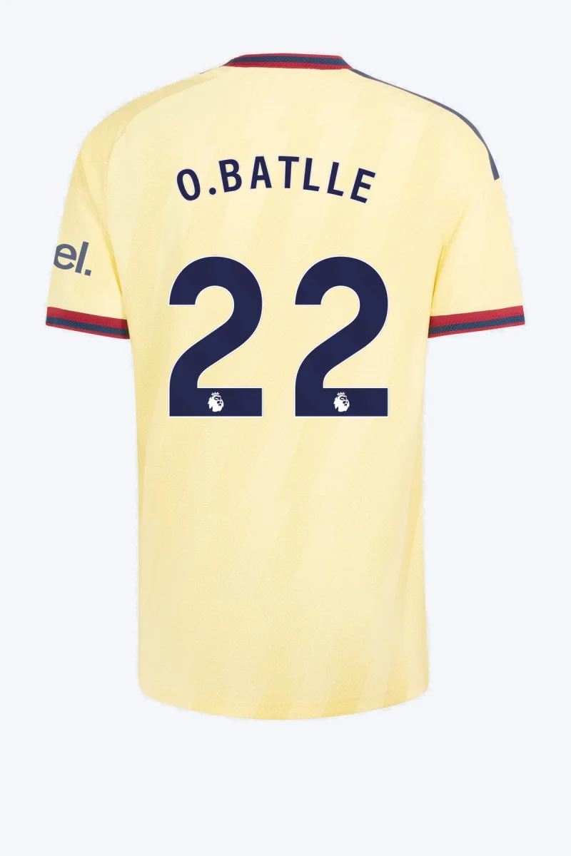 O. Batlle 22 Voetbalshirt - Arsenal FC 26/27 Derde Authentic