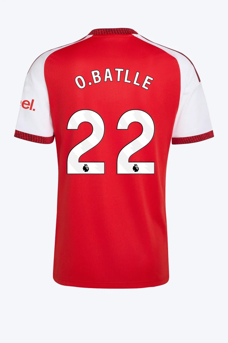 O. Batlle 22 Voetbalshirt - Arsenal FC 26/27 Thuis