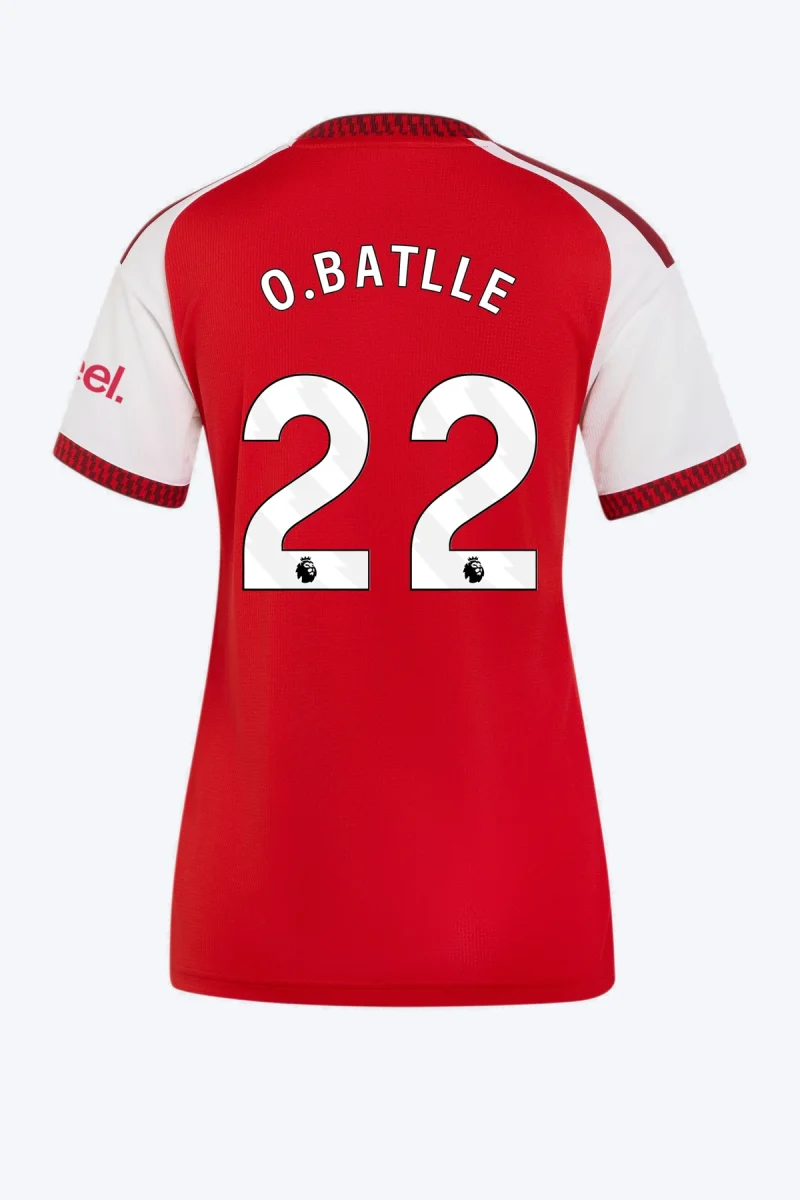 O. Batlle 22 Voetbalshirt - Arsenal FC 26/27 Thuis