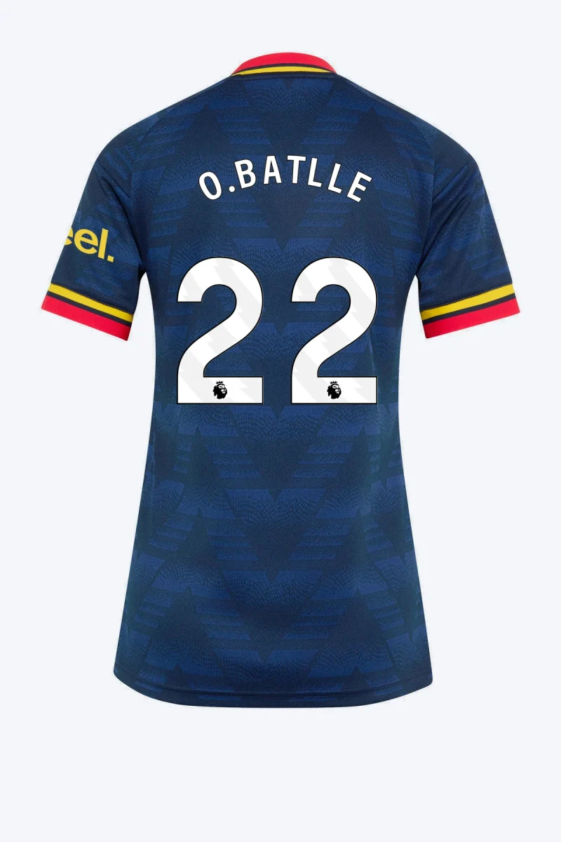 O. Batlle 22 Voetbalshirt - Arsenal FC 26/27 Uit