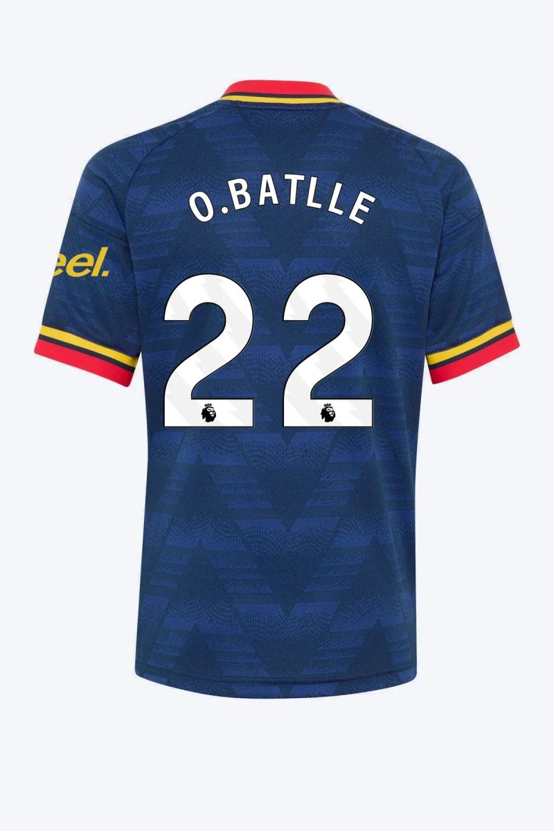 O. Batlle 22 Voetbalshirt - Arsenal FC 26/27 Uit Kids