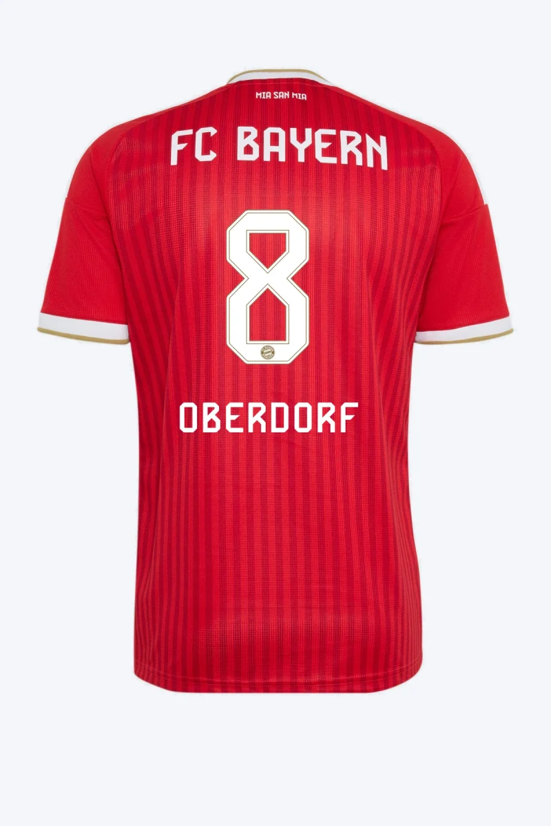 Oberdorf 8 Voetbalshirt - FC Bayern 26/27 Thuis Dames Team
