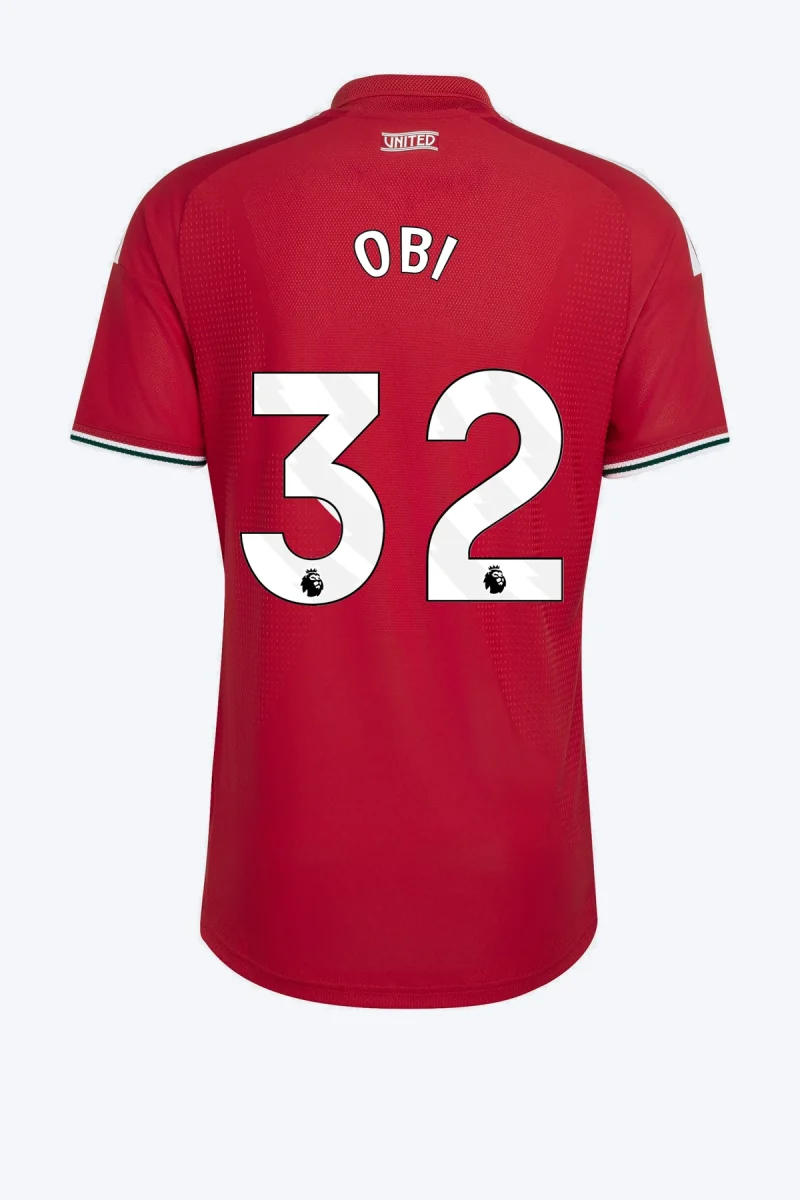 Obi 32 Voetbalshirt - Manchester United 26/27 Thuis Authentic