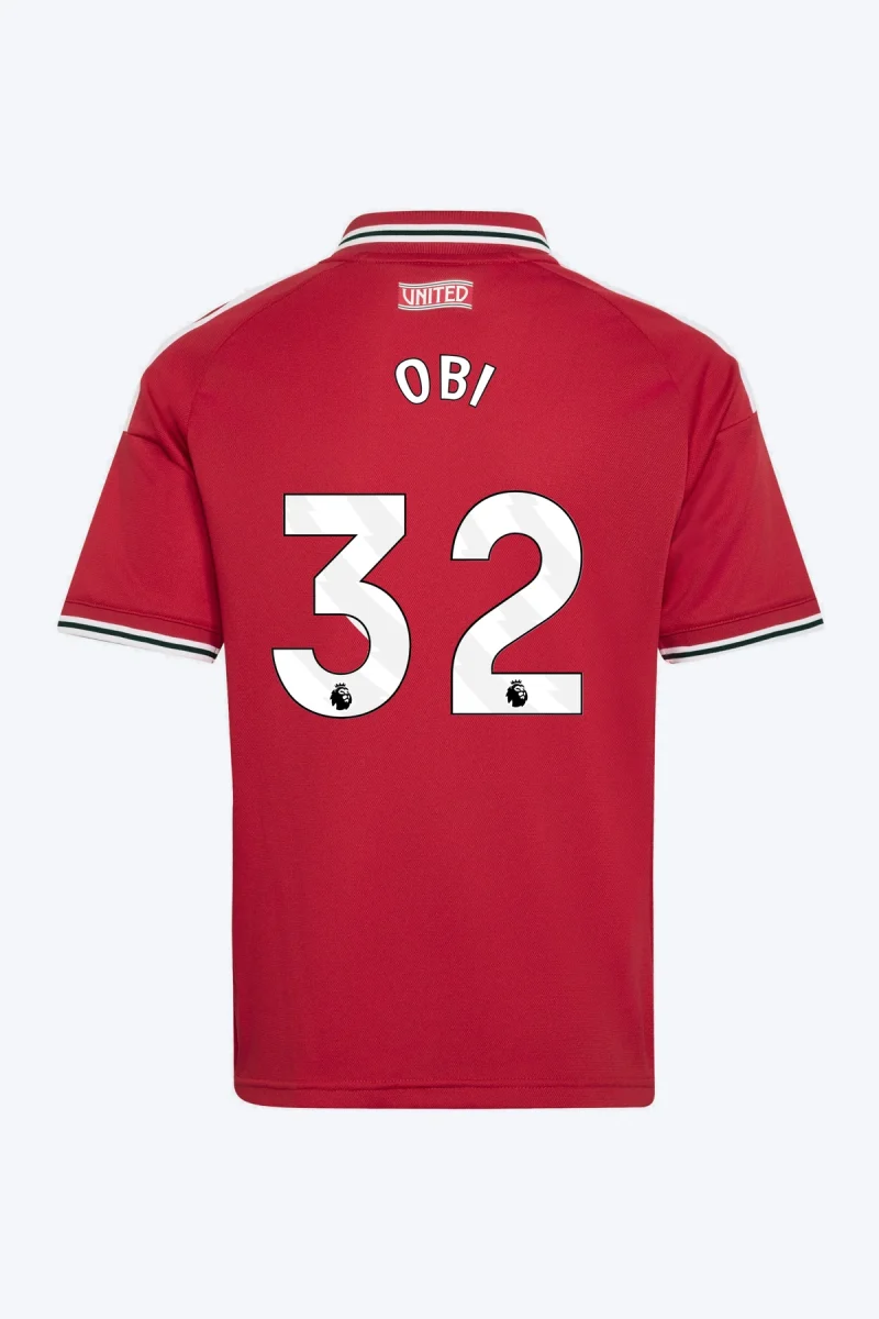 Obi 32 Voetbalshirt - Manchester United 26/27 Thuis Kids