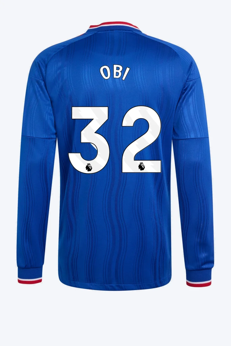 Obi 32 Voetbalshirt - Manchester United 26/27 Uit Authentic Longsleeve