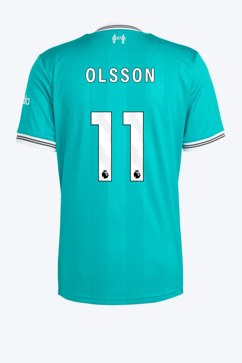 Olsson 11 Voetbalshirt - Liverpool FC 25/26 Derde