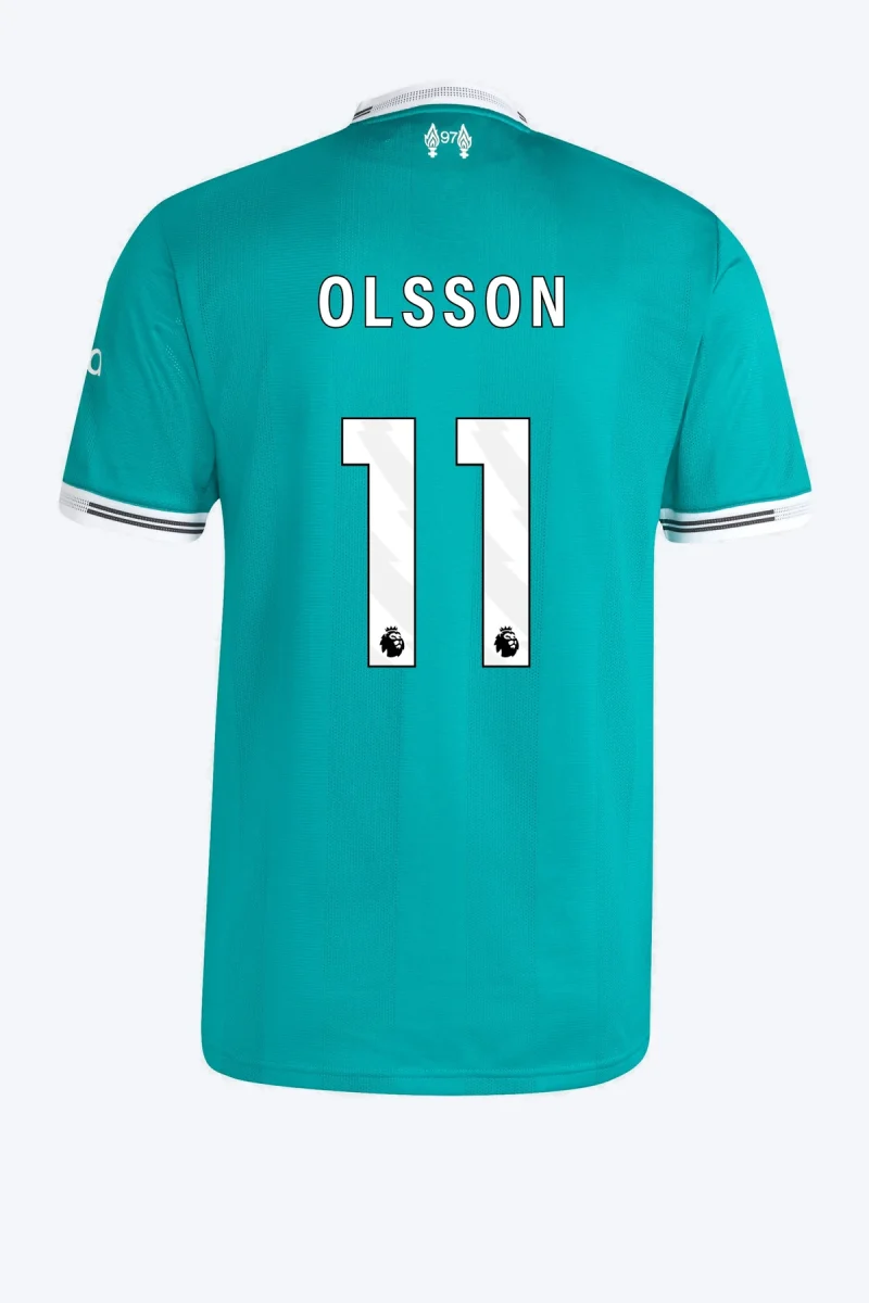 Olsson 11 Voetbalshirt - Liverpool FC 25/26 Derde Authentic