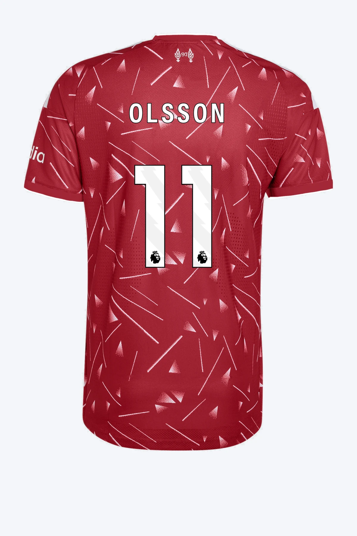 Olsson 11 Voetbalshirt - Liverpool FC 26/27 Thuis Authentic
