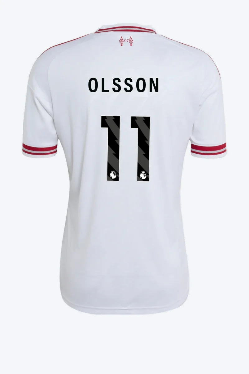 Olsson 11 Voetbalshirt - Liverpool FC 26/27 Uit