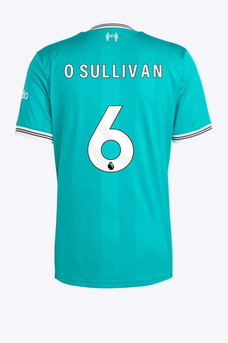 O'sullivan 6 Voetbalshirt - Liverpool FC 25/26 Derde