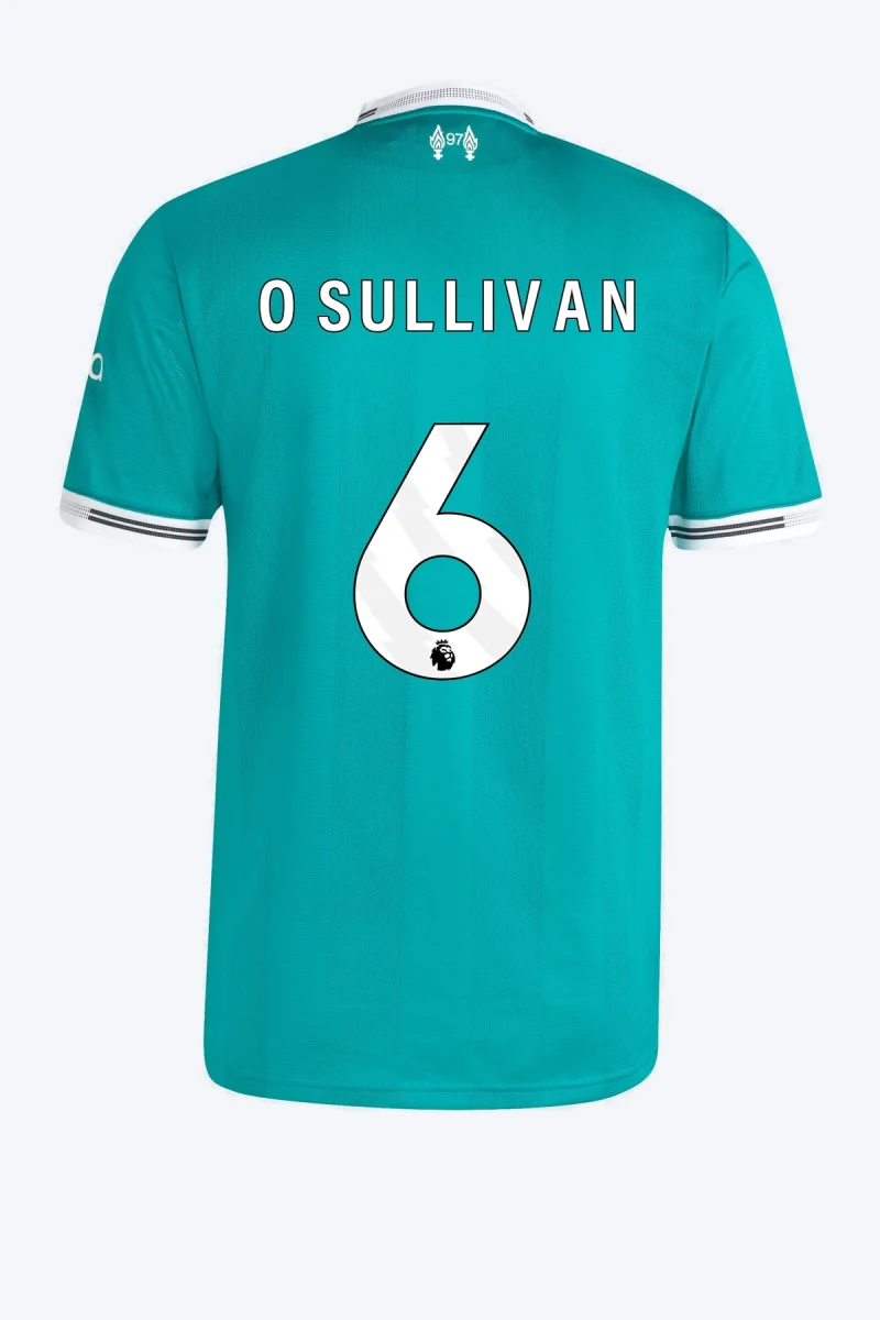 O'sullivan 6 Voetbalshirt - Liverpool FC 25/26 Derde Authentic