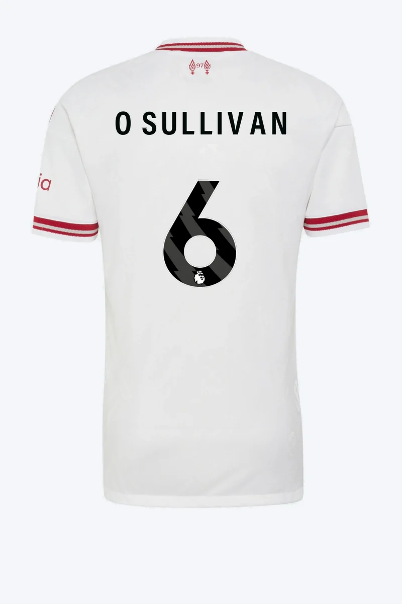 O'sullivan 6 Voetbalshirt - Liverpool FC 26/27 Uit Authentic