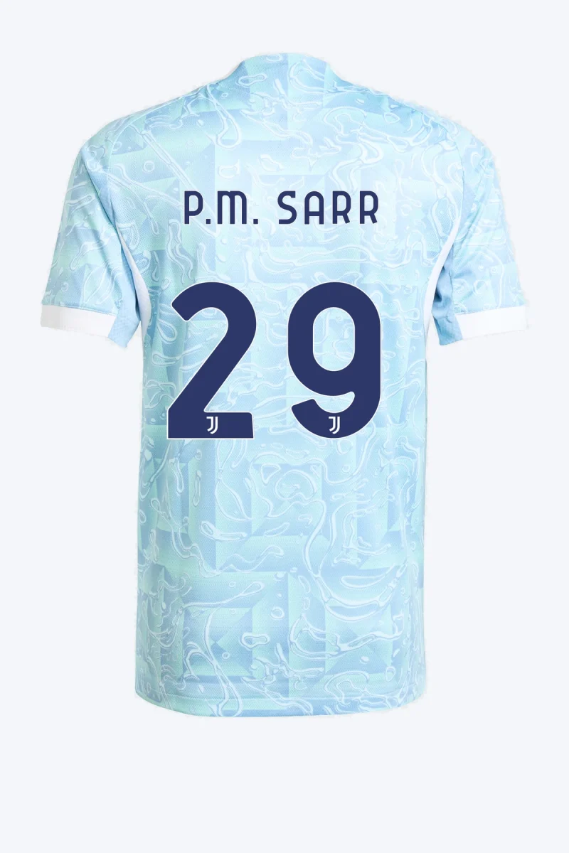 P. M. Sarr 29 Voetbalshirt - Juventus 25/26 Uit Authentic