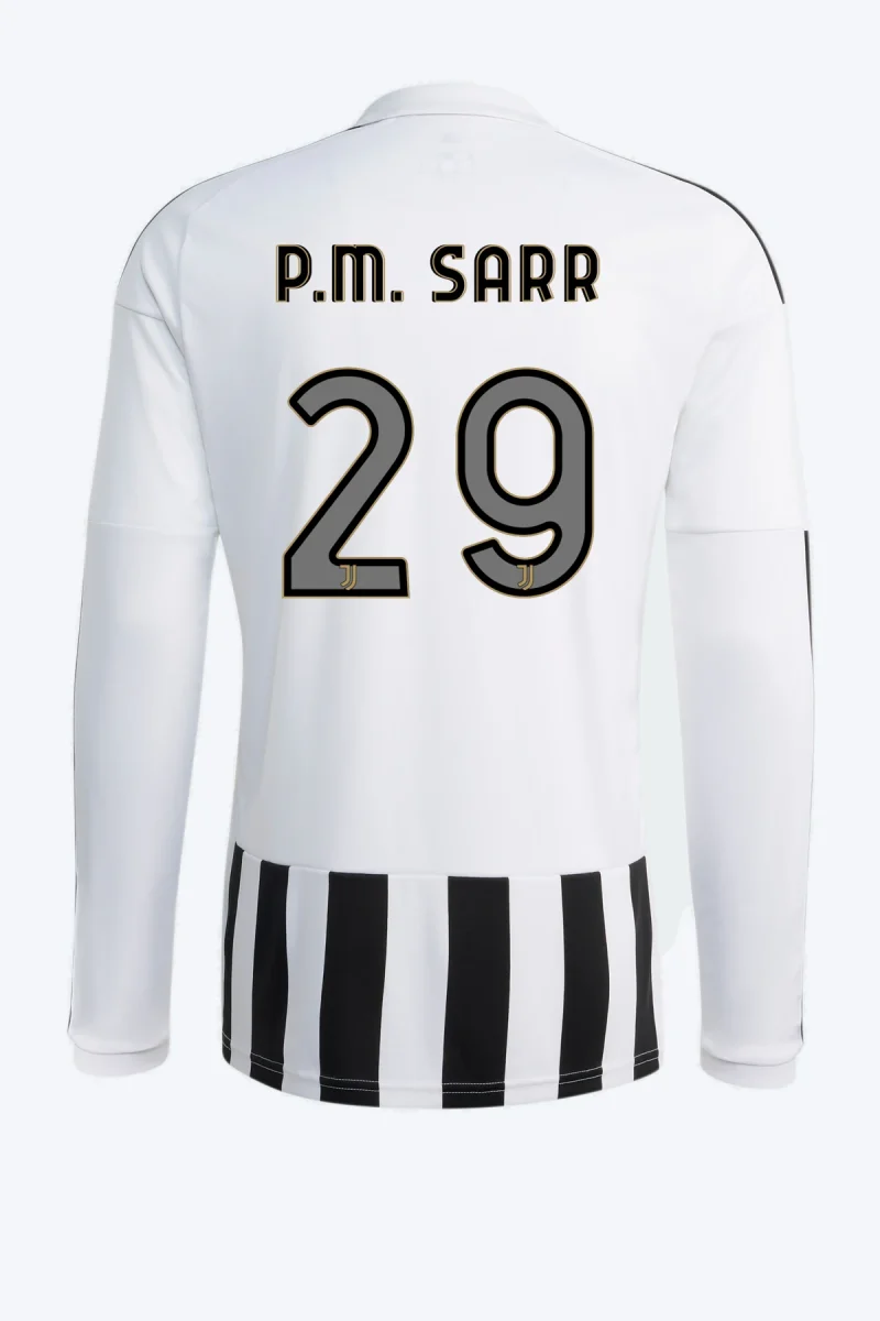 P. M. Sarr 29 Voetbalshirt - Juventus 26/27 Thuis Lange Mouw