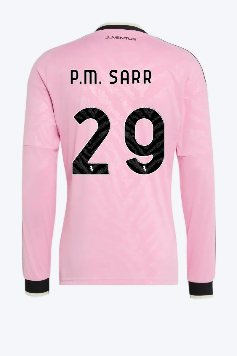 P. M. Sarr 29 Voetbalshirt - Juventus 26/27 Uit Lange Mouw
