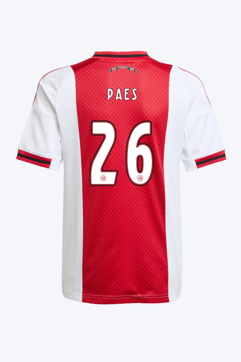 Paes 26 Voetbalshirt - Ajax Amsterdam 25/26 Thuis