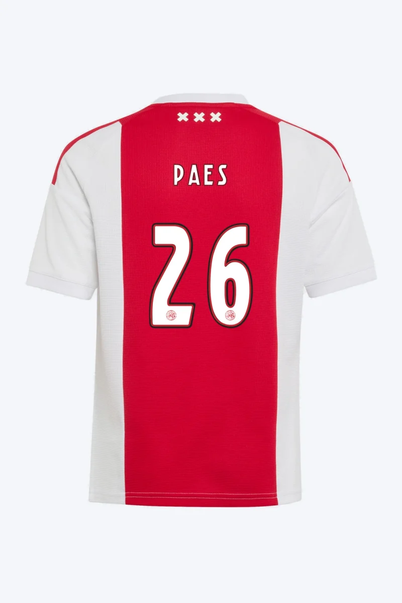 Paes 26 Voetbalshirt - Ajax Amsterdam 26/27 Thuis Kids