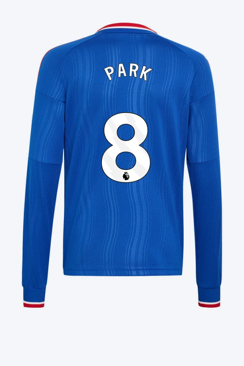Park 8 Voetbalshirt - Manchester United 26/27 Uit Kids Longsleeve