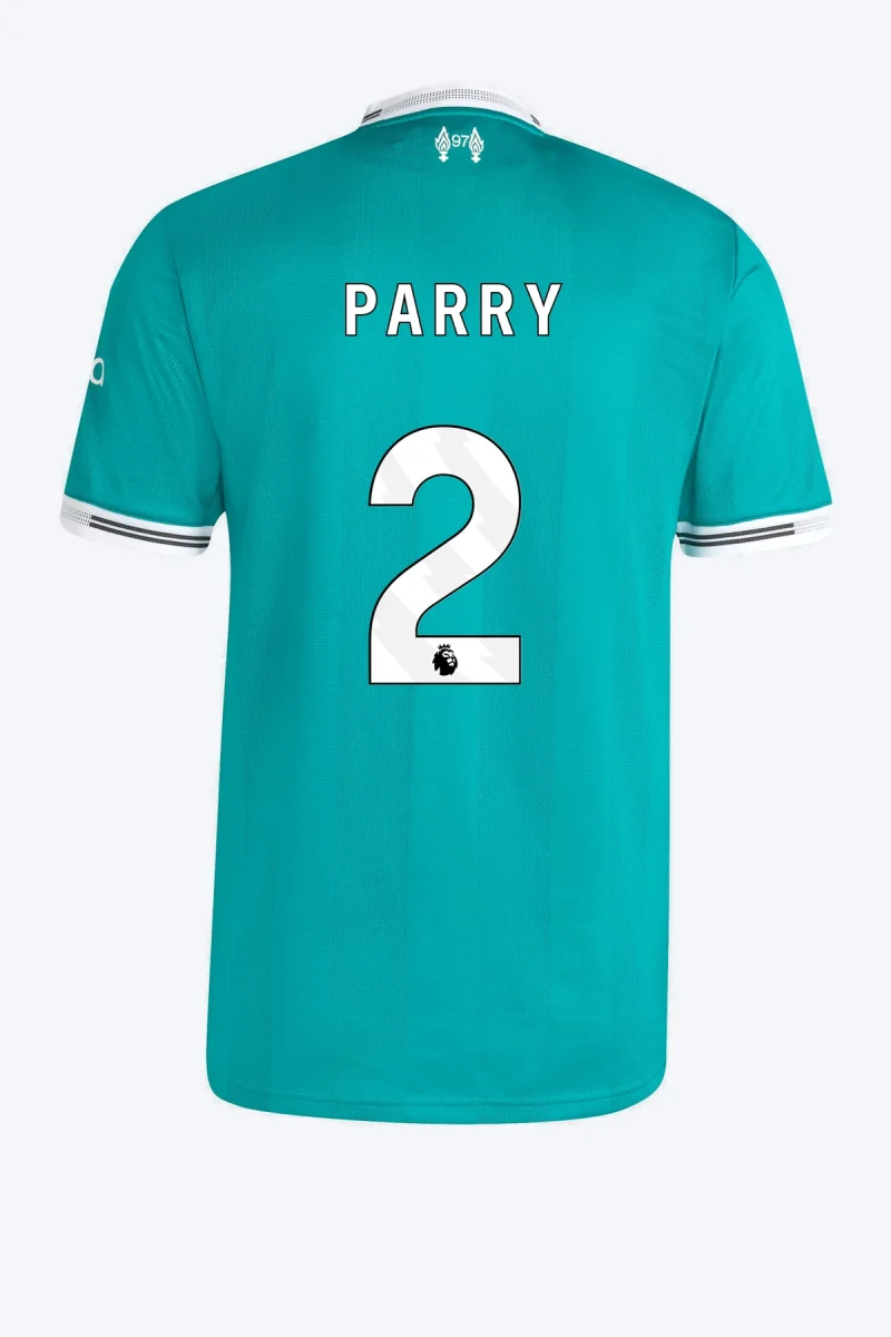 Parry 2 Voetbalshirt - Liverpool FC 25/26 Derde Authentic