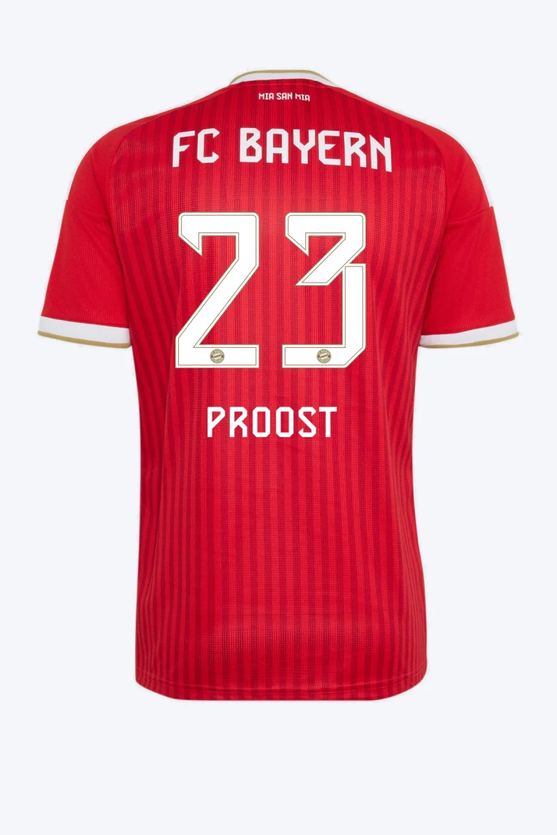 Proost 23 Voetbalshirt - FC Bayern 26/27 Thuis Dames Team