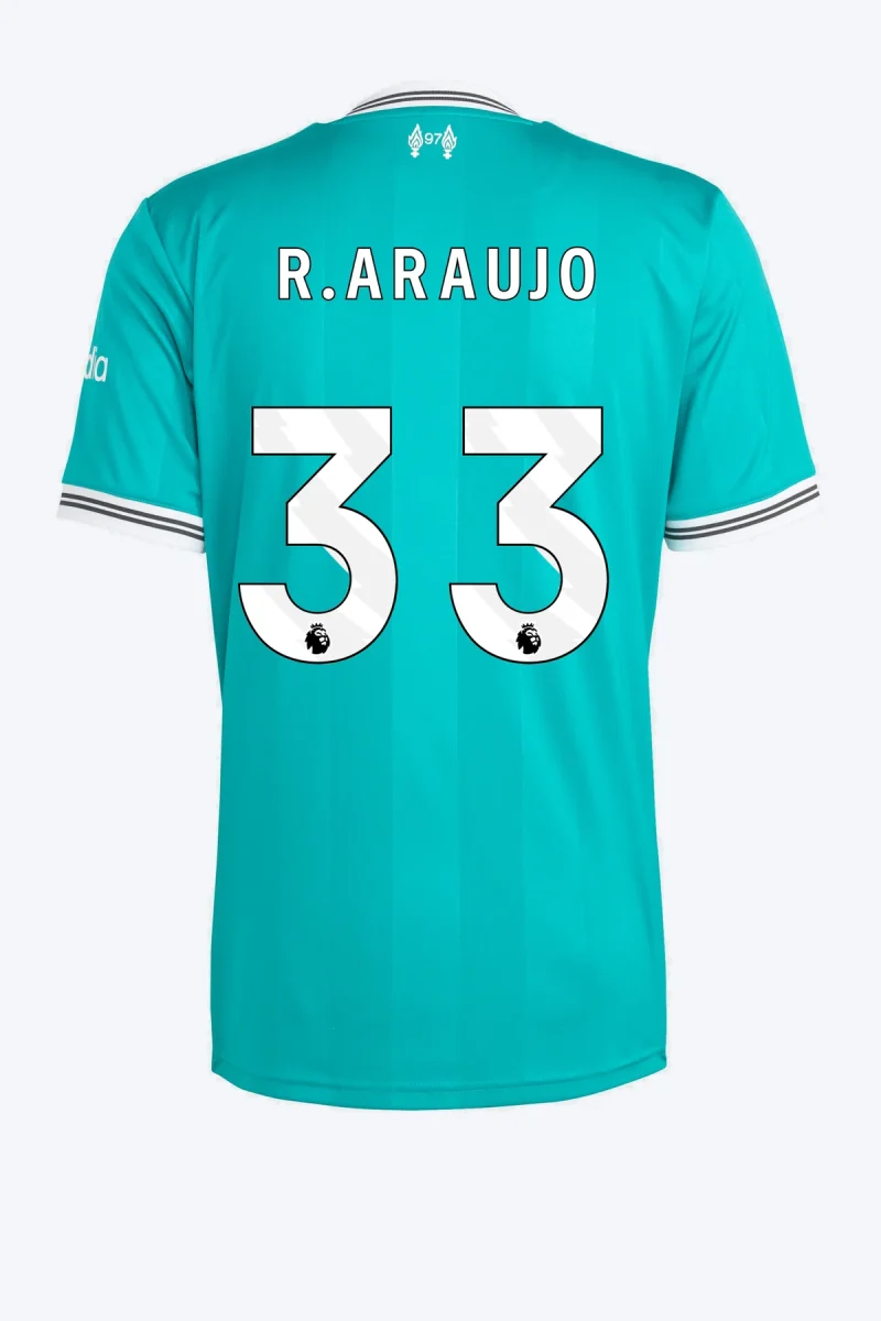 R. Araujo 33 Voetbalshirt - Liverpool FC 25/26 Derde