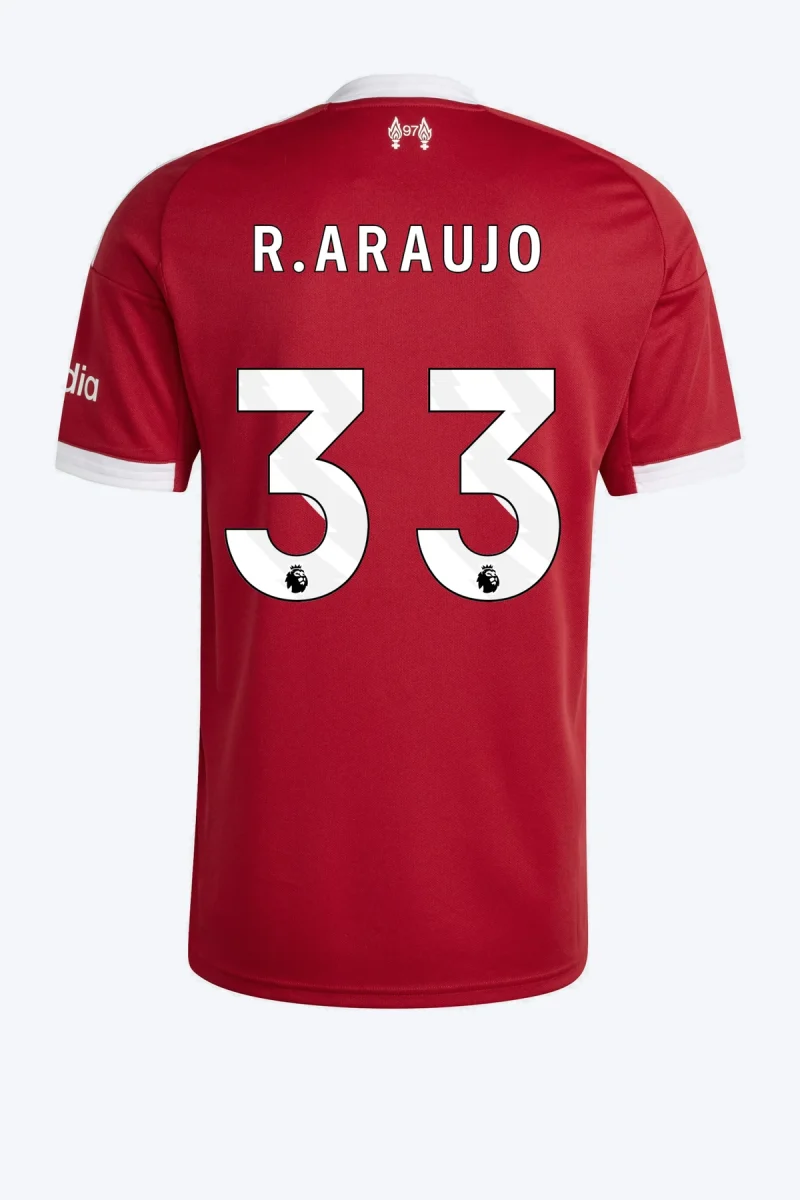 R. Araujo 33 Voetbalshirt - Liverpool FC 25/26 Thuis