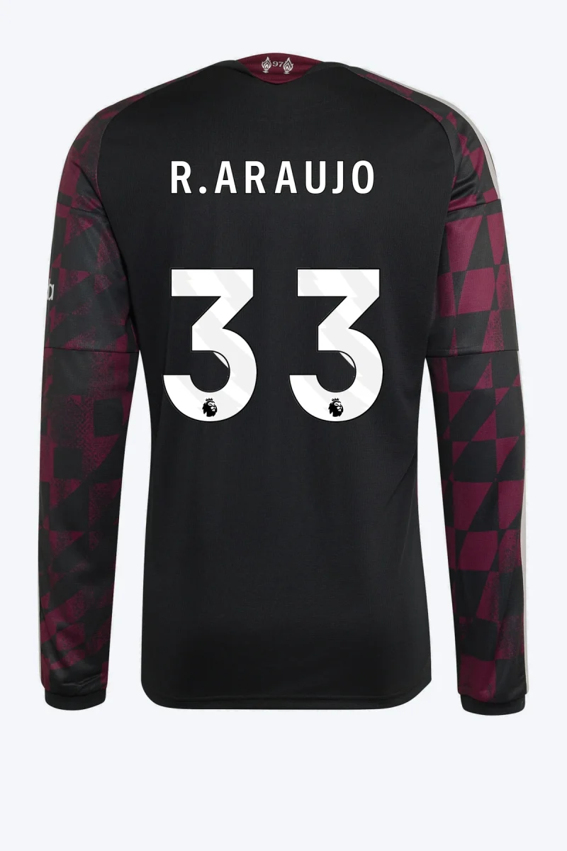 R. Araujo 33 Voetbalshirt - Liverpool FC 26/27 Derde Longsleeve