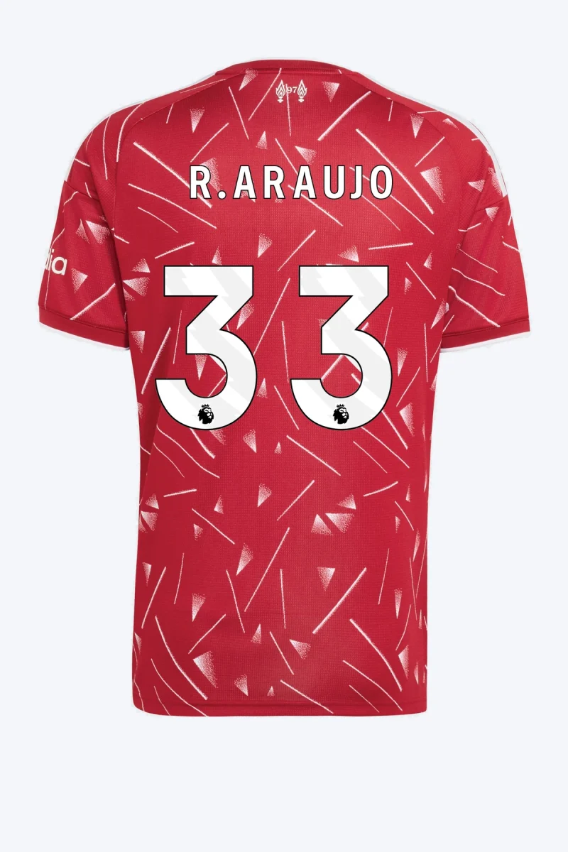 R. Araujo 33 Voetbalshirt - Liverpool FC 26/27 Thuis