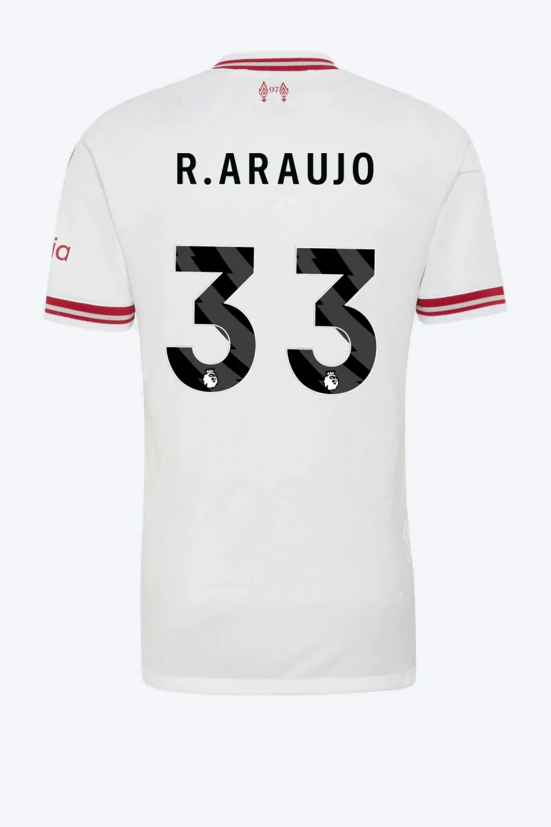 R. Araujo 33 Voetbalshirt - Liverpool FC 26/27 Uit Authentic