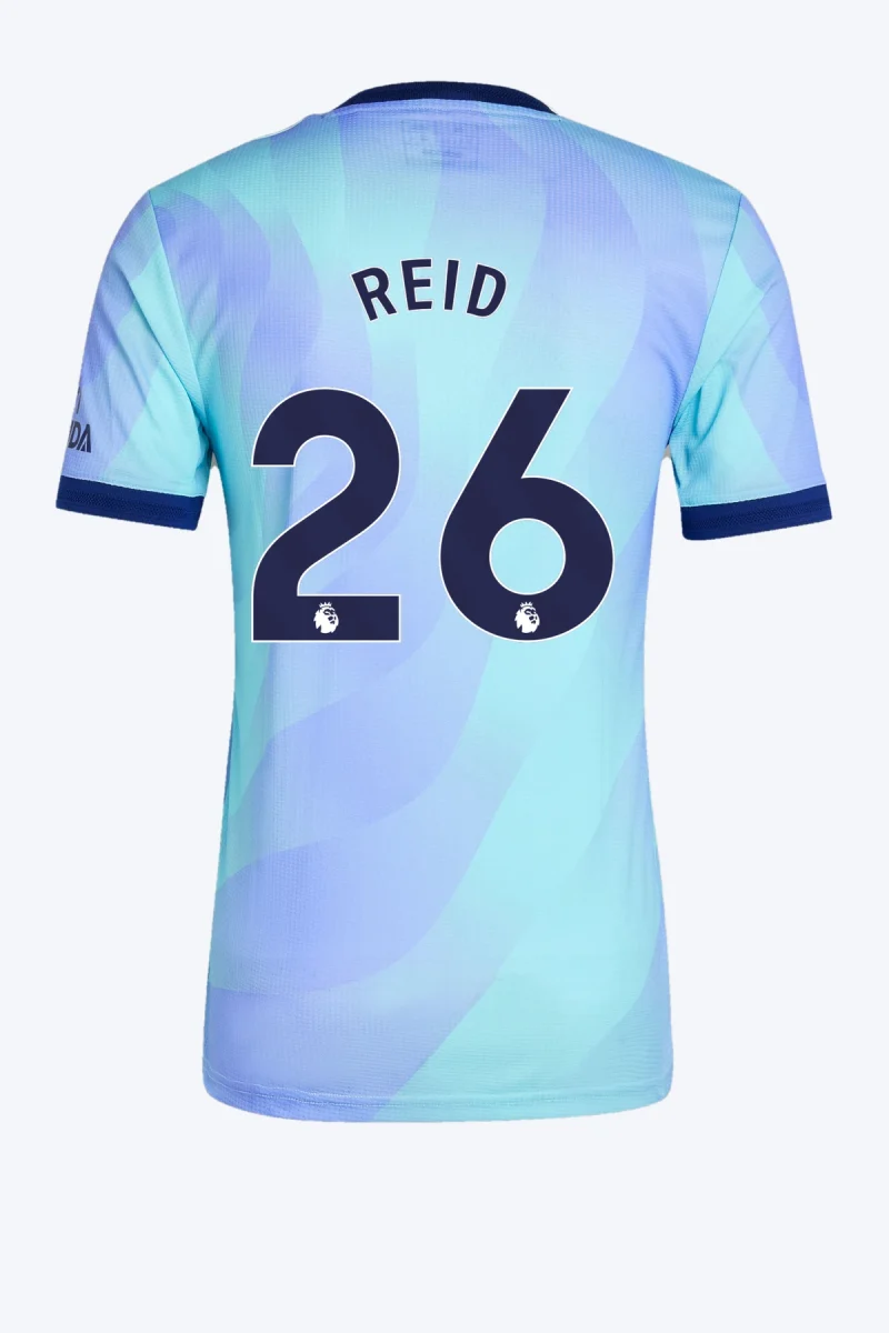 Reid 26 Voetbalshirt - Arsenal 24/25 Derde Authentic