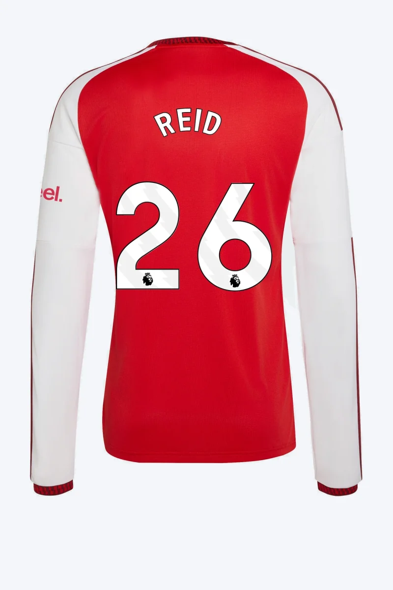 Reid 26 Voetbalshirt - Arsenal FC 26/27 Thuis Lange Mouw