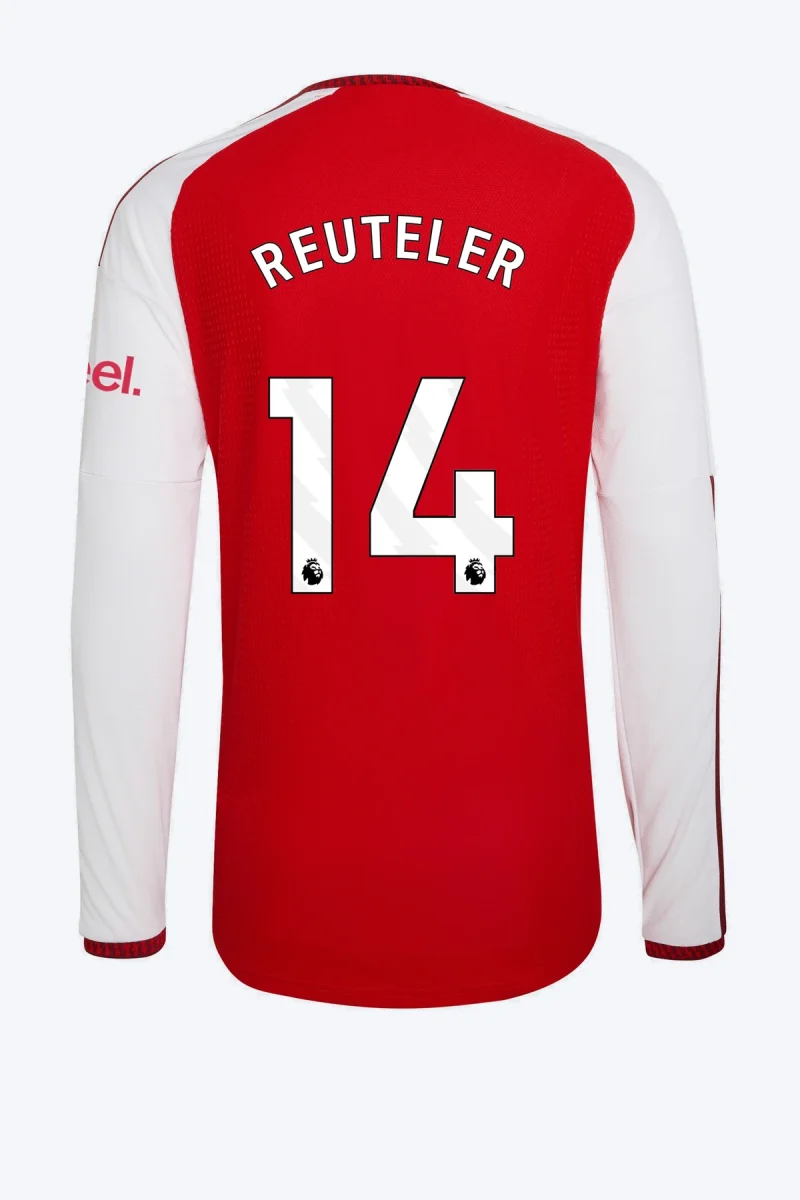 Reuteler 14 Voetbalshirt - Arsenal FC 26/27 Thuis Authentic Lange Mouw