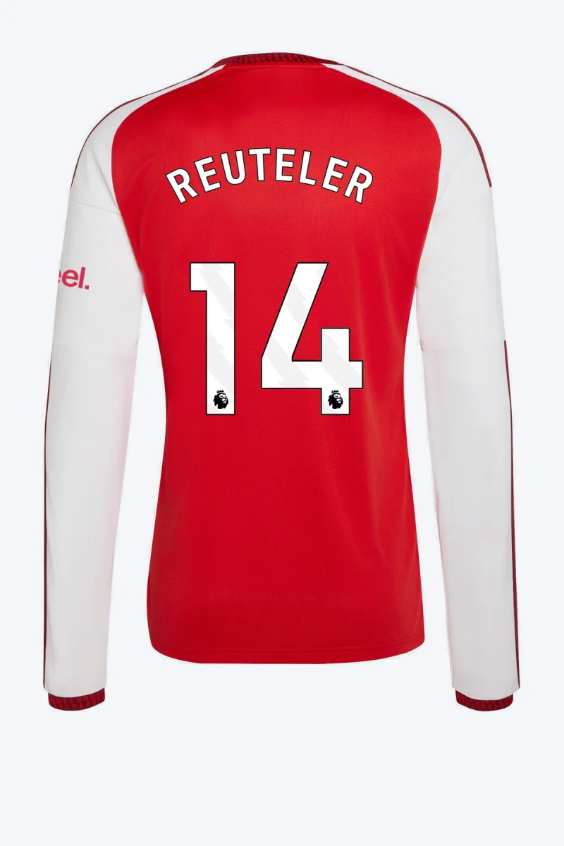 Reuteler 14 Voetbalshirt - Arsenal FC 26/27 Thuis Lange Mouw