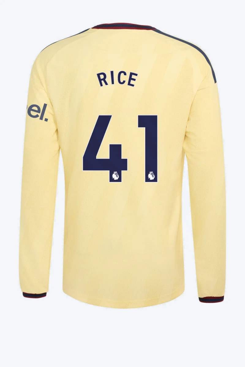 Rice 41 Voetbalshirt - Arsenal FC 26/27 Derde Authentic Longsleeve